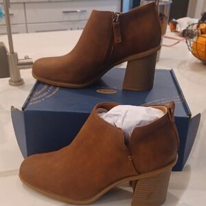 Dr. Scholl's Shoes Women's Roxanne Brown Booties Shoes 11 M NWB  $100